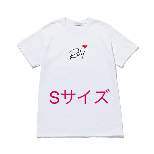 RILY Heart Logo Tee SS White Sサイズ Tシャツ+カットソー(半袖+袖なし)