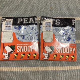 スヌーピー(SNOOPY)の新品未使用 スヌーピー ボクサーブリーフ  前とじ L2枚セット(ボクサーパンツ)