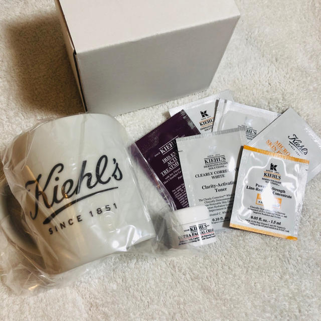 Kiehl's(キールズ)のキールズ　マグカップ7点セット コスメ/美容のキット/セット(サンプル/トライアルキット)の商品写真