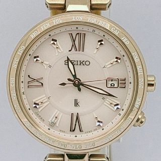 セイコー(SEIKO)の【N様用】セイコールキアSSQV058 ラッキーパスポート 電波ソーラー チタン(腕時計)