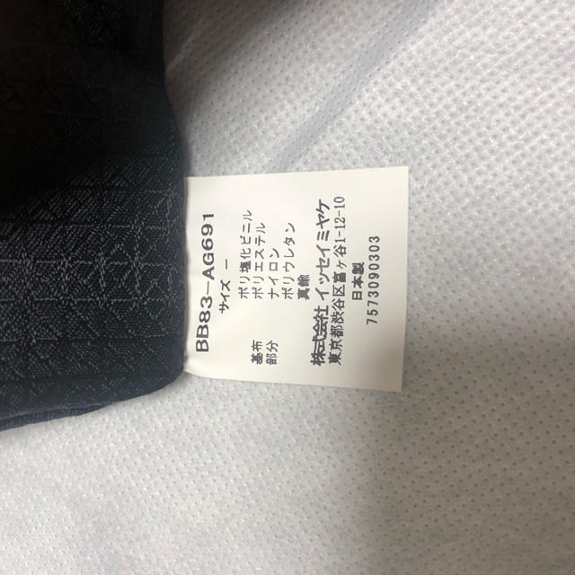 ISSEY MIYAKE(イッセイミヤケ)のissey miyake フラット パック 丼さん専用 レディースのバッグ(ショルダーバッグ)の商品写真