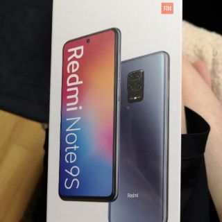 アンドロイド(ANDROID)のRedmi note 9s simフリー　64G 未開封　オーロラブルー(スマートフォン本体)