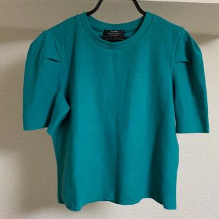 ベルシュカ(Bershka)のターコイズブルートップス(Tシャツ(半袖/袖なし))