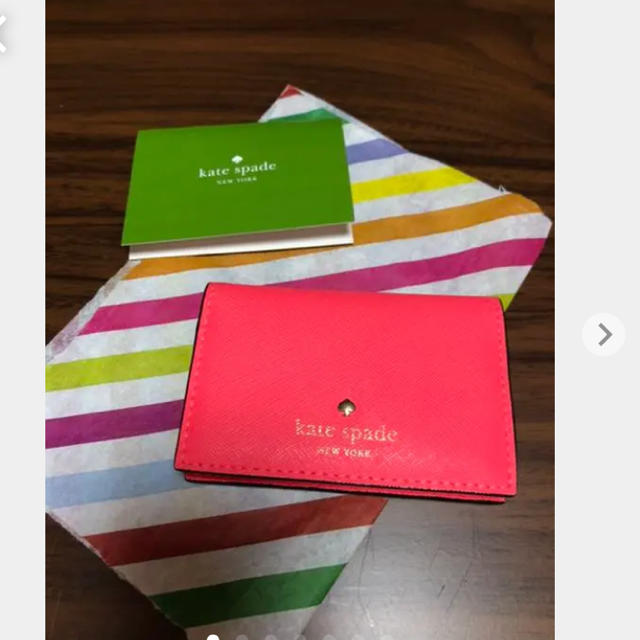 kate spade new york(ケイトスペードニューヨーク)のケイトスペード　名刺入れ　正規品 レディースのファッション小物(名刺入れ/定期入れ)の商品写真