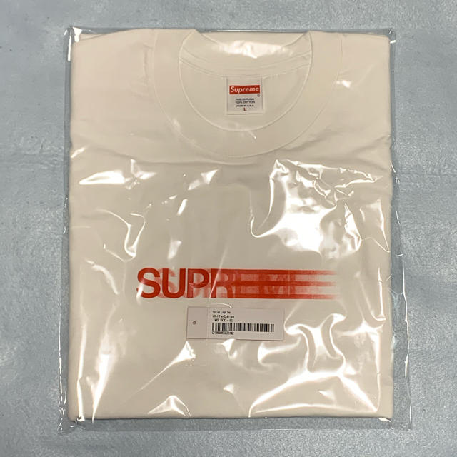 Supreme(シュプリーム)のSupreme Motion Logo Tee White Large メンズのトップス(Tシャツ/カットソー(半袖/袖なし))の商品写真