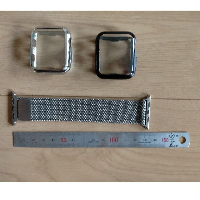 Apple Watch　替えベルト＆カバー スマホ/家電/カメラのスマホアクセサリー(その他)の商品写真