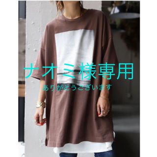 アンティカ(antiqua)のantiqua  PHOTOBIGT  新品未使用(Tシャツ(半袖/袖なし))