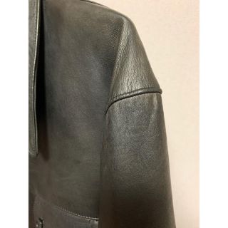 Yohji Yamamoto - 羊革 ライダースジャケット ブルゾン Y's formenの