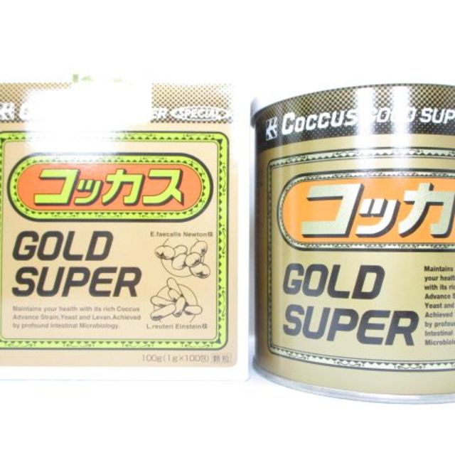 コッカスゴールドスーパー1缶100包入・アドバンス腸内細菌食品・送料無料健康食品