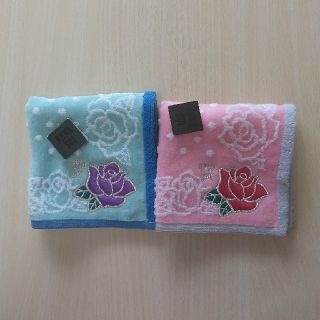 アナスイ(ANNA SUI)のアナスイ　タオルハンカチ　2枚　新品　(ノ)(ハンカチ)