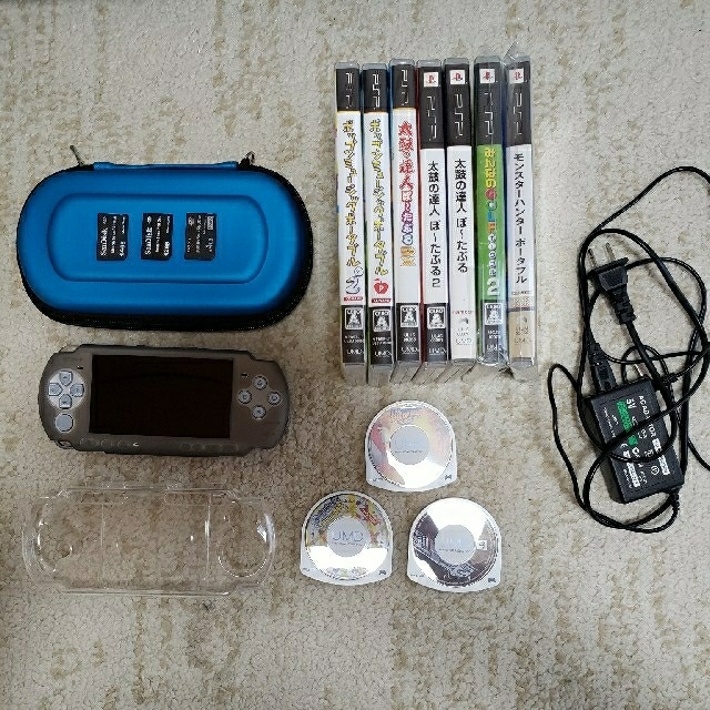 ゲームソフト/ゲーム機本体PSP3000セット