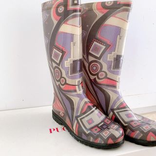 エミリオプッチ(EMILIO PUCCI)のプッチ　レインブーツ(レインブーツ/長靴)