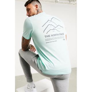 ザノースフェイス(THE NORTH FACE)の【Mサイズ】新品タグ付き ノースフェイス ピークスTシャツ グリーン(Tシャツ/カットソー(半袖/袖なし))