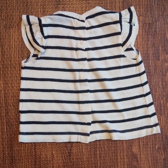 PETIT BATEAU(プチバトー)のプチバトー マリニエール セットアップ キッズ/ベビー/マタニティのベビー服(~85cm)(ロンパース)の商品写真