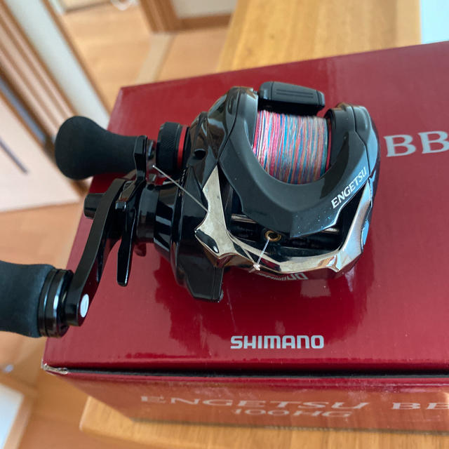 美品 シマノ 炎月bb 100HG