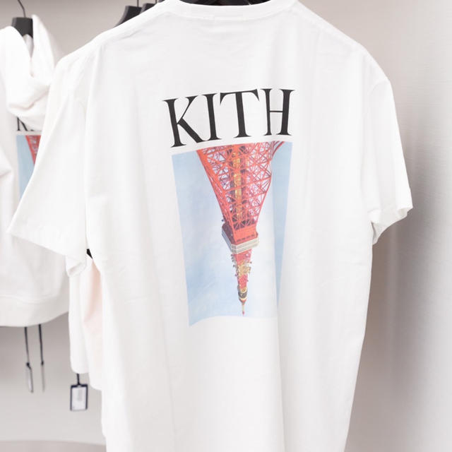 kith Tokyo 日本限定　tシャツ　東京タワー　XLTシャツ/カットソー(半袖/袖なし)