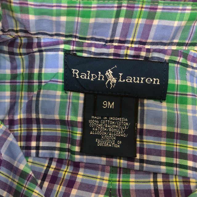 POLO RALPH LAUREN(ポロラルフローレン)のラルフローレン シャツ キッズ/ベビー/マタニティのベビー服(~85cm)(シャツ/カットソー)の商品写真