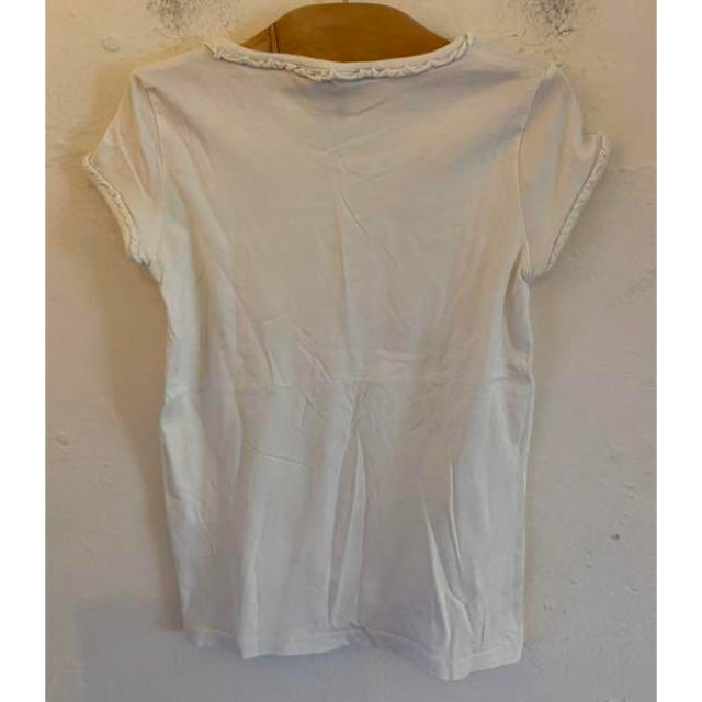Ralph Lauren(ラルフローレン)のRALPH LAUREN ラルフローレン 半袖Tシャツ ホワイトサイズ120 キッズ/ベビー/マタニティのキッズ服女の子用(90cm~)(Tシャツ/カットソー)の商品写真