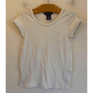 ラルフローレン(Ralph Lauren)のRALPH LAUREN ラルフローレン 半袖Tシャツ ホワイトサイズ120(Tシャツ/カットソー)