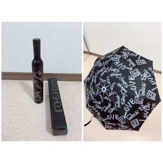 タダシショウジ(TADASHI SHOJI)の新品 傘 Tadashi Shoji ワインボトル UV晴雨兼用折傘(ひざ丈ワンピース)