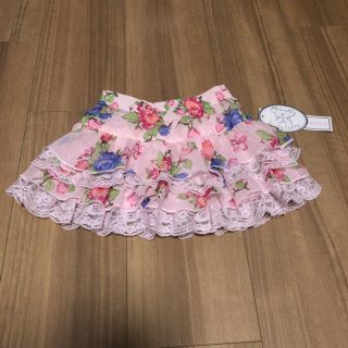 【新品・未使用】koala baby ピンクの花柄スカート(スカート)