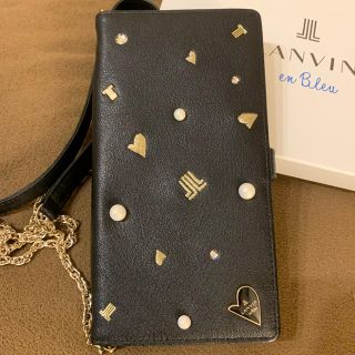 ランバンオンブルー(LANVIN en Bleu)のLANVIN  en  Bleu  ランバンオンブルー  スマホケース(モバイルケース/カバー)