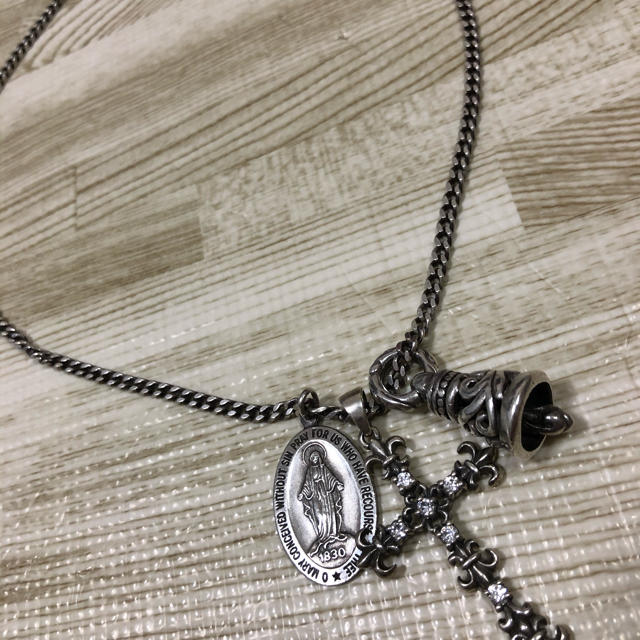 Chrome Hearts(クロムハーツ)のシルバー925  ネックレス　4点セット メンズのアクセサリー(ネックレス)の商品写真