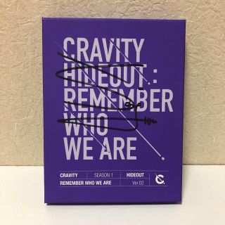 CRAVITY ヒョンジュン サイン入り アルバムの通販 by choijus's