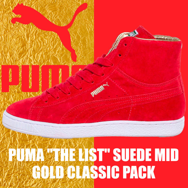 Puma Golden Suede Mid プーマ ゴールデン スエードミッド | www