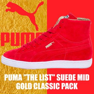 プーマ(PUMA)のPuma Golden Suede Mid プーマ ゴールデン スエードミッド(スニーカー)