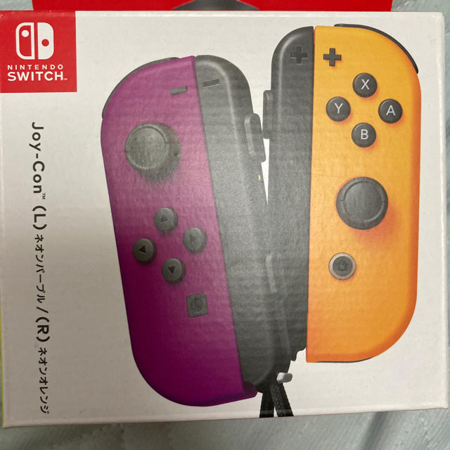 ゲームソフト/ゲーム機本体Nintendo SWITCH Joy-Con パープル/オレンジ