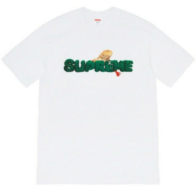 WhiteSIZESupreme Lizard Tee Lサイズ