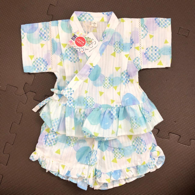 petit main(プティマイン)の甚平  après les cours キッズ/ベビー/マタニティのキッズ服女の子用(90cm~)(甚平/浴衣)の商品写真