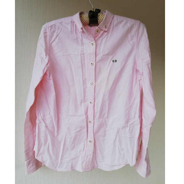McGREGOR(マックレガー)のマックレガー　シャツ　薄ピンク　11号 レディースのトップス(シャツ/ブラウス(長袖/七分))の商品写真