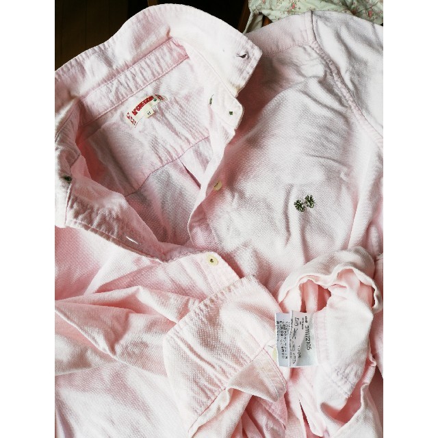 McGREGOR(マックレガー)のマックレガー　シャツ　薄ピンク　11号 レディースのトップス(シャツ/ブラウス(長袖/七分))の商品写真