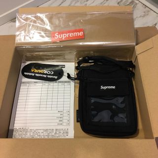 シュプリーム(Supreme)の送料込み Supreme 19ss Utility Pouch 黒(ショルダーバッグ)