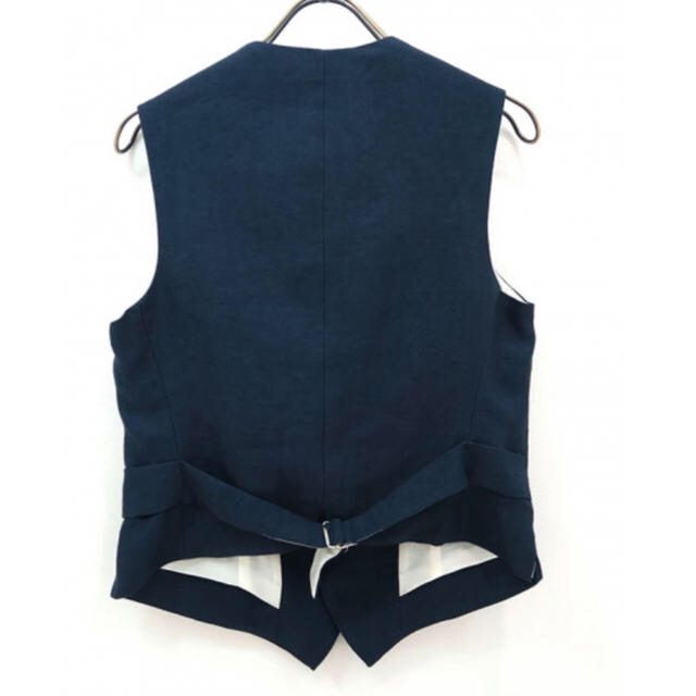 MADISONBLUE(マディソンブルー)のMADISONBLUE/DRESS VEST LINEN TWILL新品タグ付き レディースのトップス(ベスト/ジレ)の商品写真