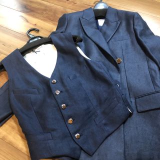 【極美品】MADISONBLUE DRESS VEST WOOL CANVAS