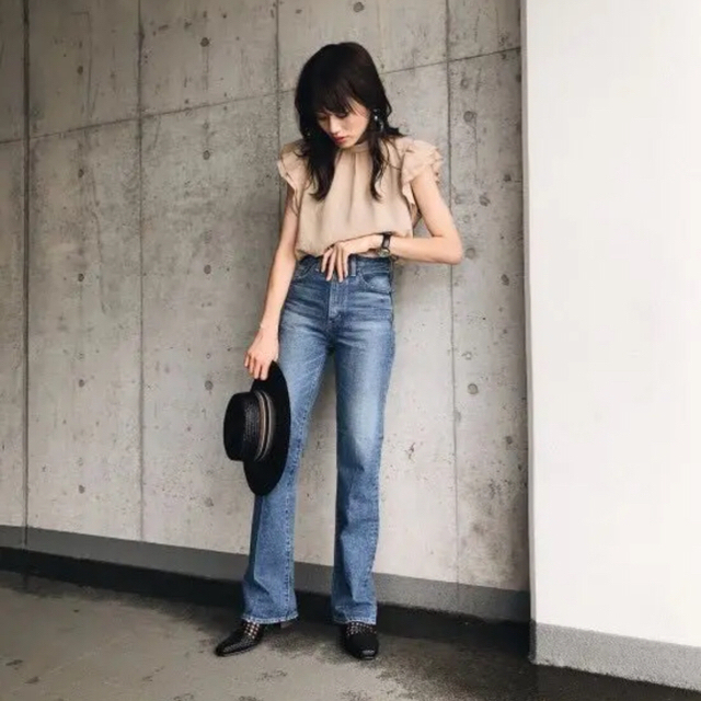 レディースmoussy GBL MV STRAIGHT FLARE