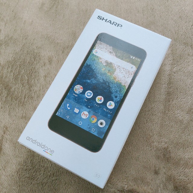 【SIMフリー】SHARP Android One S3 ピンク 未使用品