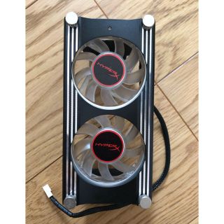 【最終値下げ】HyperX Fan Black メモリクーラーユニット(PCパーツ)