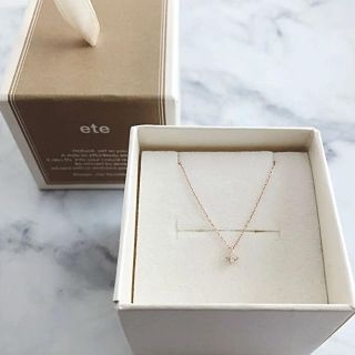 ete エテ　18k ネックレス　ゴールド　18金　美品