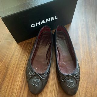 シャネル(CHANEL)の中古 シャネル  バレーシューズ  大きいサイズ(バレエシューズ)