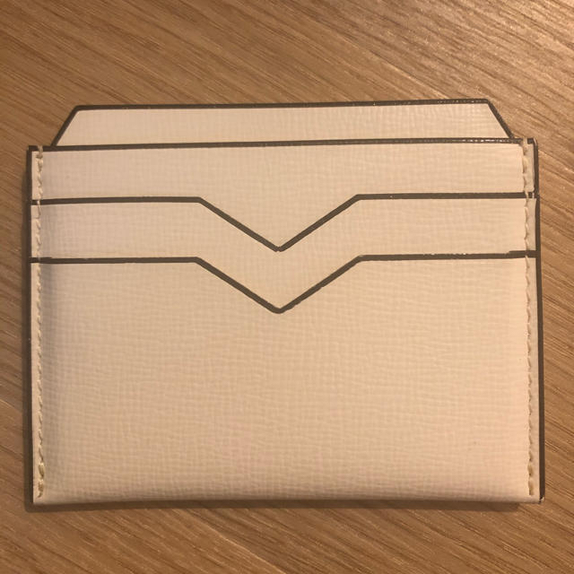 Valextra(ヴァレクストラ)の※値下げ　ヴァレクストラ　カードケース　白 レディースのファッション小物(財布)の商品写真