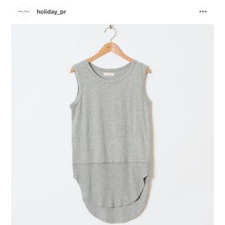 ホリデイ(holiday)のHOLIDAY combination tank グレー(タンクトップ)