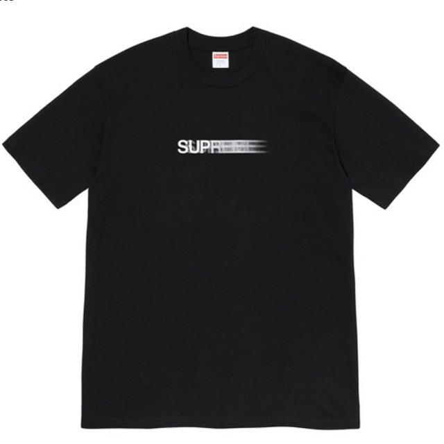 Supreme(シュプリーム)のSupreme Motion Logo Tee Black Large メンズのトップス(Tシャツ/カットソー(半袖/袖なし))の商品写真