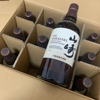 サントリー(サントリー)の山崎　シングルモルト　700ml 12本セット(ウイスキー)