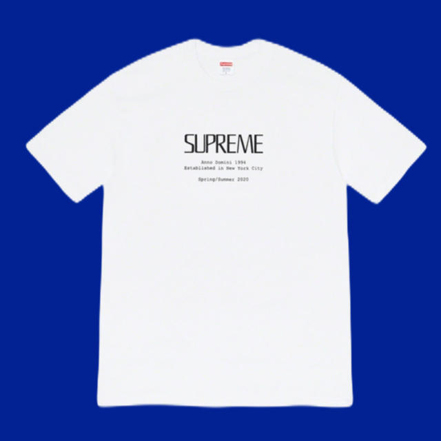 Supreme - 新品 Supreme Anno Domini TEE L 白 シュプリームの通販 by