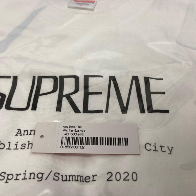 Supreme - 新品 Supreme Anno Domini TEE L 白 シュプリームの通販 by ...