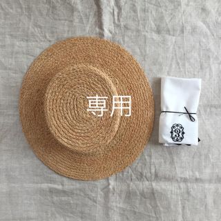 は〜な♪様専用   R&D.M.Co-  ラフィアハット(ハット)
